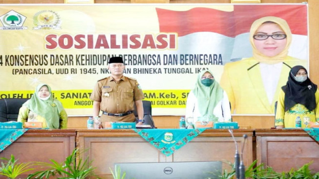 Saniatul Lativa Ingatkan Masyarakat Pentingnya Pahami Empat Pilar MPR