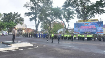 Polda Jambi Gelar Operasi Mandiri Keselamatan 2022