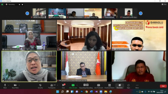 Hadapi Pemilu 2024, Bawaslu Jambi Gelar Webinar Penegakkan Kode Etik