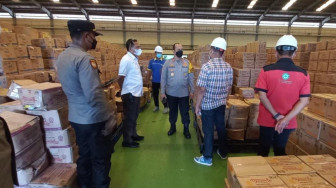 Pastikan Stok Minyak Goreng, Kapolda Cek Gudang PT BNP dan KTN