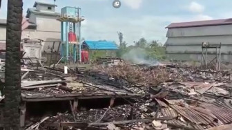Stok Logistik Kosong, Bantuan Kebakaran Labuhan Pering Belum Disalurkan