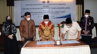 Pemkab Tanjab Barat dan UIN STS Jambi Jalin Kerja Sama