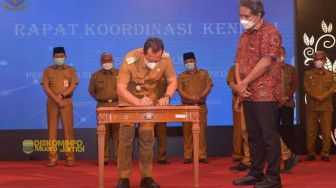 Wabup BBS Hadiri Rakor Kenduri Swarnabumi