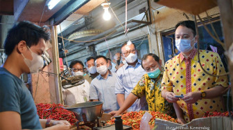 Sidak Pasar di Bogor, Wamendag: Harga Bapok di Kota Bogor Secara Umum Aman dan Stabil