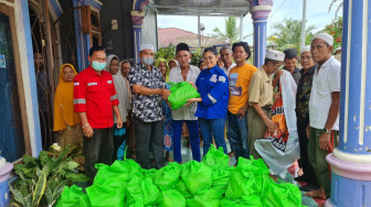 SKK Migas - SRMD Bagi Sembako di Dua Desa