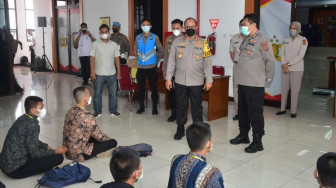 Kapolda Tinjau Seleksi Calon Bintara Polri