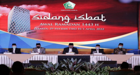 Pemerintah Tetapkan Ramadan Jatuh 3 April 2022