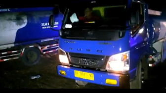 PT. BMS Diduga Terlibat Pengoplos Minyak Solar, 4 Mobil Tangkinya Diamankan Polda Jambi