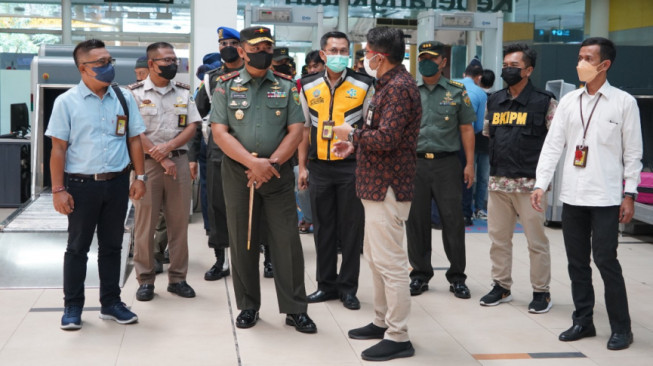 Danrem Garuda Putih Minta Pengawasan Bandara Diperketat