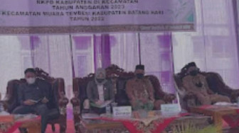 Ketua DPRD Batanghari Hadiri Musrenbang di Muara Tembesi