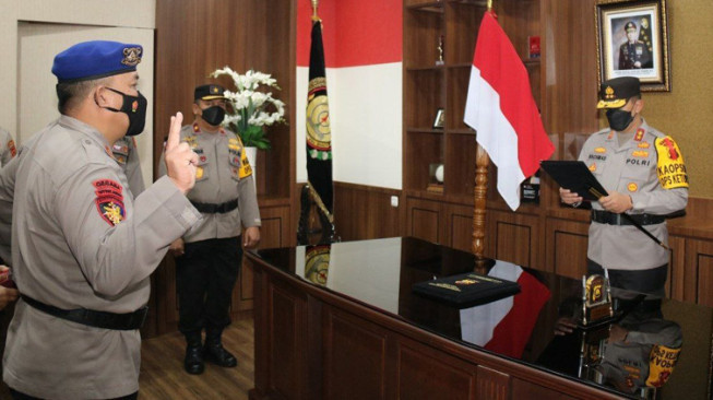 Dirpolairud Polda Jambi Dimutasi, Michael Mumbunan Gantikan Parhorian Lumban Gaol