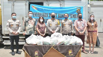 Polda Jambi Terima Bantuan 2.000 Paket Sembako