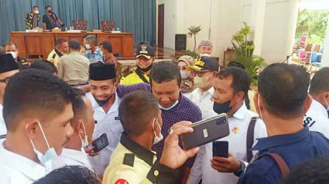 Para Kades Akui Pembangunan Bupati Romi