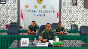 Kapenrem 042 Gapu Ikuti Workshop Menulis Penerangan TNI AD 2022