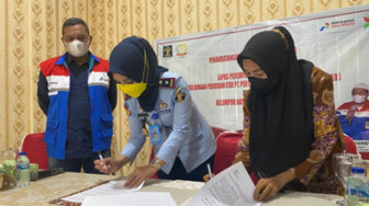 Lapas Perempuan dan Kelompok Batik Serumpun Berlian Teken Perjanjian Kerjasama