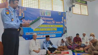244 Warga Binaan Lapas Bangko Dapat Remisi Idul Fitri