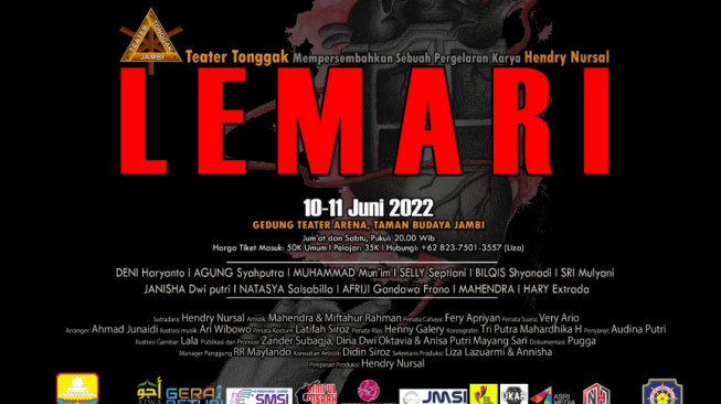 JMSI Apresiasi Positif Pergelaran 'Lemari' Teater Tonggak