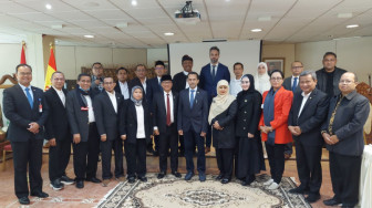 HBA Delegasi Indonesia FGD ke Spanyol Gerakan Moderasi Beragama di Dunia.