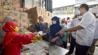 Wujudkan Sinergi Pemerintah dan Pelaku Usaha Penuhi Kebutuhan Migor Curah Rp 14 Ribu Agar Tepat Sasaran, Mendag Lutfi: Program Migor Rakyat Manfaatkan Teknologi Digital