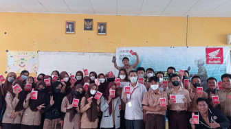 Sinsen Gelar Edukasi Safety Riding ke Berbagai Sekolah dan Masyarakat Umum