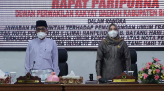 DPRD dan Pemkab Batanghari Gelar Rapat Paripurna