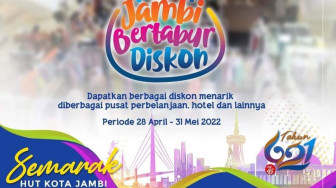 Pemkot Gelar Jambi Bertabur Diskon