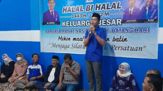 DPD PAN Batanghari Gelar Halal Bihalal