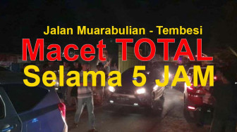 Video : Jalan Muarabulian - Tembesi Macet Total Selama 5 Jam