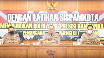 Siap-Siap Hadapi Unjuk Rasa, Polda Jambi Gelar Pelatihan Sispamkota
