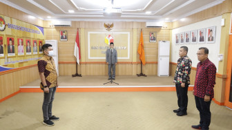 Fauzan Khairazi Resmi Jadi Anggota Bawaslu Provinsi Jambi