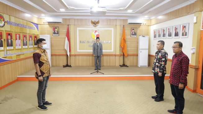 Fauzan Khairazi Resmi Jadi Anggota Bawaslu Provinsi Jambi