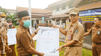 Ini Dia OPD dan Pihak Swasta Di Merangin Taat Bayar Pajak dan Pungut Pajak, Mashuri Ganjar Penghargaan