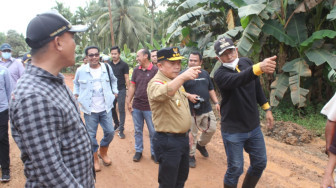 Perjuangkan Jalan Muarasabak Timur, Al Haris Alokasikan Anggaran Puluhan Miliar