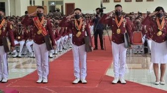 Anak Mantan Kapolda Jambi, Adira Rizky Nugroho Raih Adimakayasa Yudisium Akpol tahun 2022.