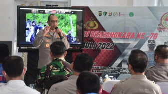 Berbagai Kegiatan dan Bantuan Meriahkan HUT ke-76 Bhayangkara
