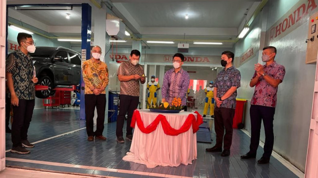 Fasilitas Service dan Sparepart Honda Wiltop Bungo Diresmikan