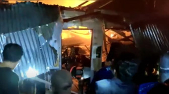 Kuala Tungkal Kebakaran Lagi, Lima Rumah Ludes