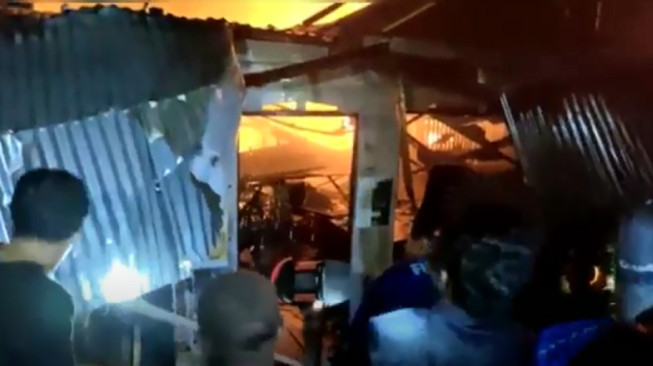 Kuala Tungkal Kebakaran Lagi, Lima Rumah Ludes