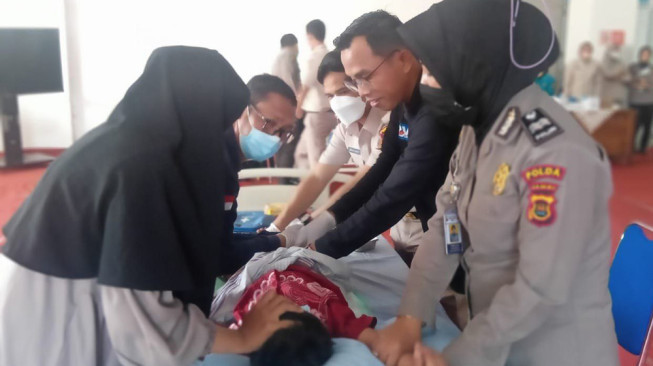 RS Bhayangkara Jambi Gelar Baksos, Ini Kegiatannya…