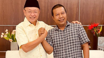 Pilgub Jambi 2024 : Bertemu Cek Endra Romi Irit Bicara
