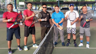 Tim Tenis Korem Gapu Ramaikan Turnamen Piala Rektor Unja