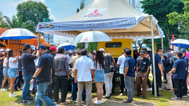 Meriah Broo..PT Dipo Gelar Test Drive Canter & Fighter X