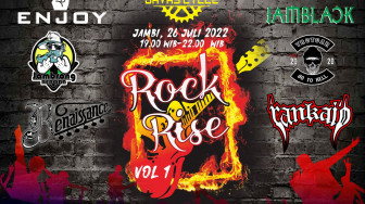6 Group Band Rock Rise Vol 1 Siap Getarkan Jambi