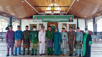 Sekda Batanghari Lantik Kades Sungai Ruan Ilir