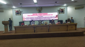 DPRD Gelar Paripurna Pemandangan Umum Fraksi