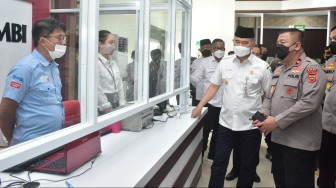 Wakapolda Jambi Tinjau Mal Pelayanan Publik Kota Jambi