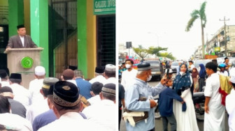 Shalat Idul Adha di Kampus Muhammadiyah Jambi Membludak, Nasroel : Perbedaan itu Biasa dan Indah
