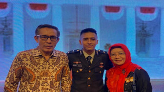 Sah...748 Lulusan Akmil dan Akpol Sandang Pangkat Letda dan Ipda,