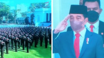 Sah...748 Lulusan Akmil dan Akpol Sandang Pangkat Letda dan Ipda, Jokowi : Harus Cakap Memahami Masa Depan