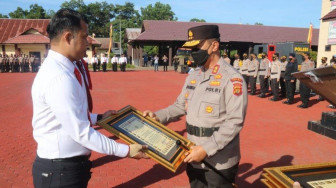 231 Personel Polda Jambi Naik Pangkat, Termasuk AKP Johan Silaen